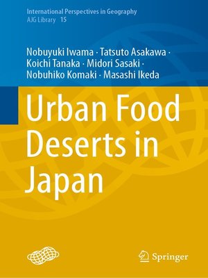 cover image of Urban Food Deserts in Japan